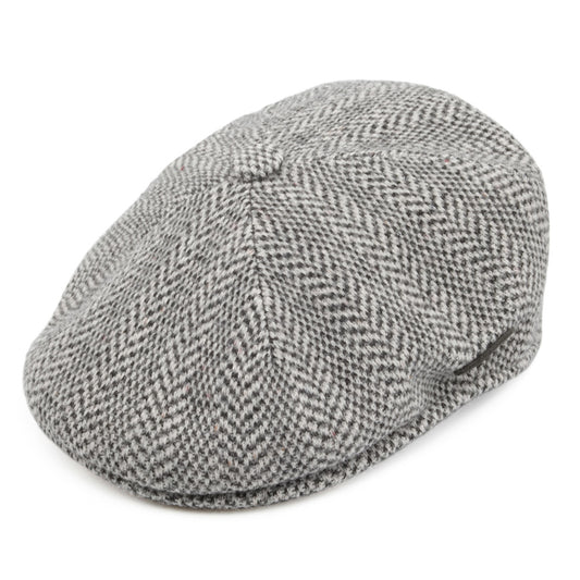 Gorra plana de diseño de Espiga de Kangol - Gris