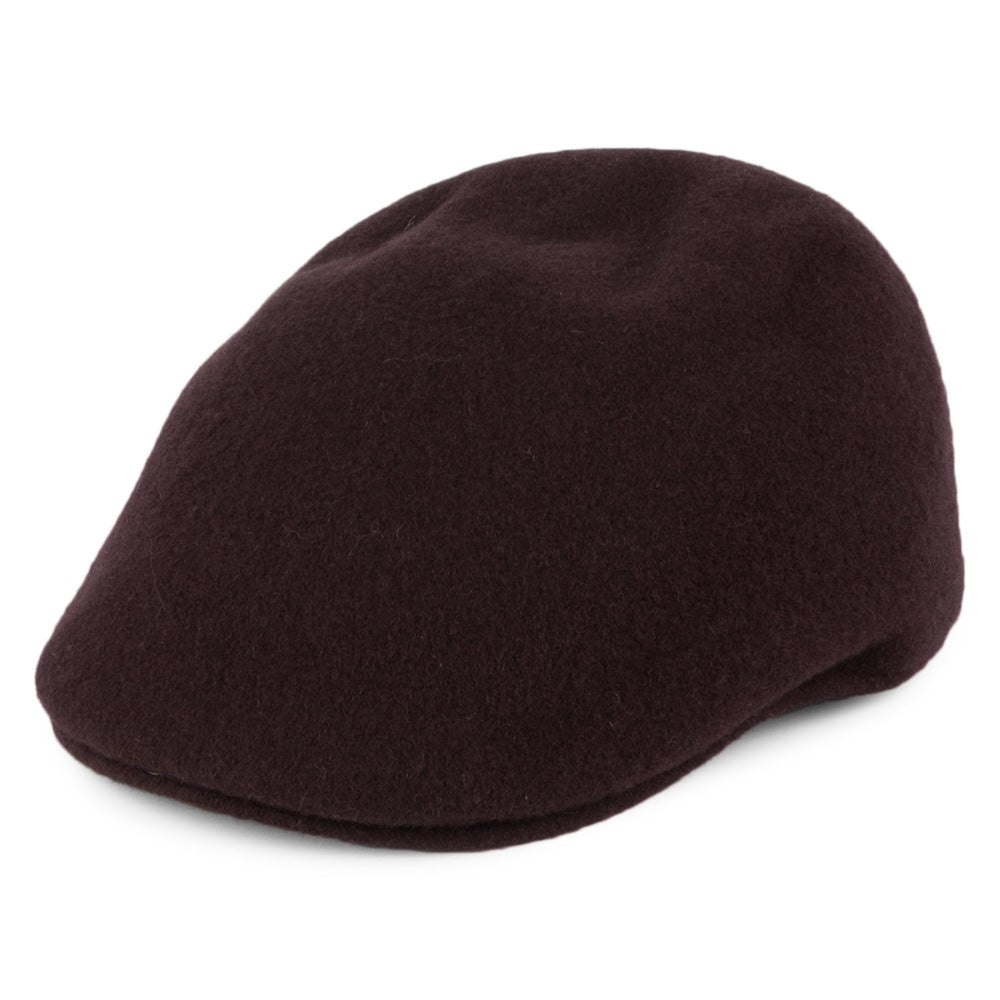 Gorra plana Seamless Wool 507 de Kangol - Marrón