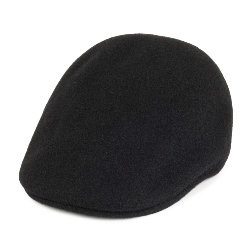 Gorra plana Seamless Wool 507 de Kangol - Negro