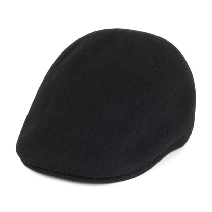 Gorra plana Seamless Wool 507 de Kangol - Negro