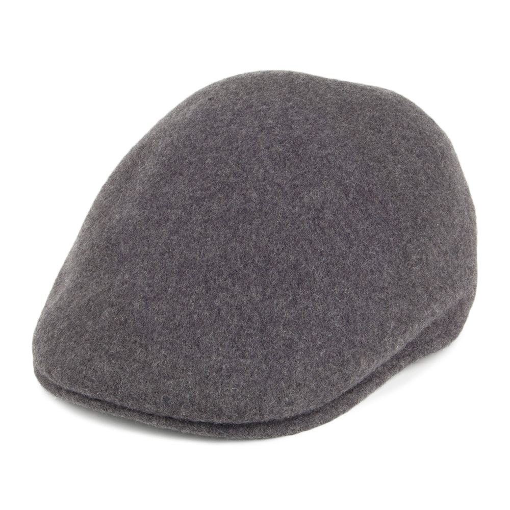 Gorra plana Seamless Wool 507 de Kangol - Franela Oscura