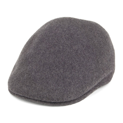 Gorra plana Seamless Wool 507 de Kangol - Franela Oscura