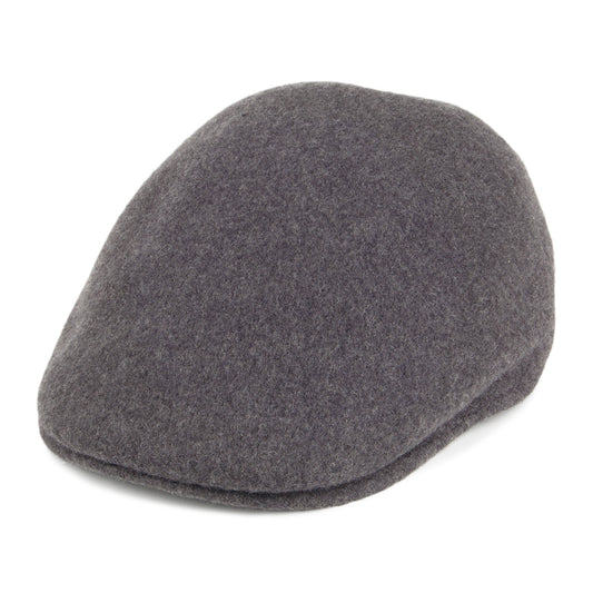 Gorra plana Seamless Wool 507 de Kangol - Franela Oscura