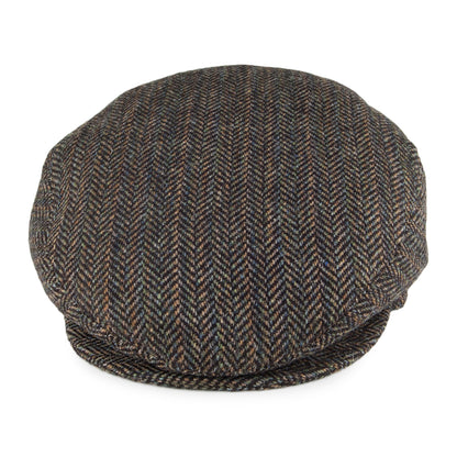 Gorra Lord Stripe diseño de espiga de Bailey - Mezcla de Negros