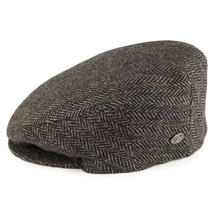 Gorra Lord Stripe diseño de espiga de Bailey - Mezcla de Negros