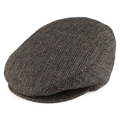 Gorra Lord Stripe diseño de espiga de Bailey - Mezcla de Negros