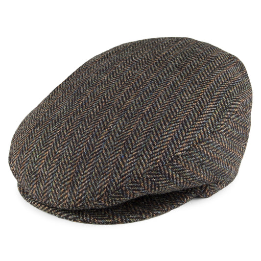Gorra Lord Stripe diseño de espiga de Bailey - Mezcla de Negros
