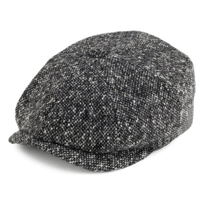 Gorra Newsboy Hatteras de Tweed Donegal de Stetson - Antracita