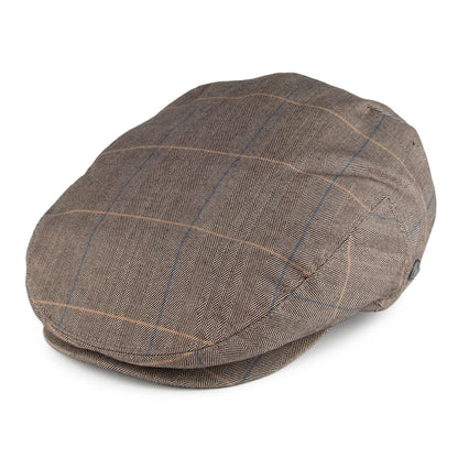 Gorra plana Burgess de Jaxon & James - Mezcla Marrón