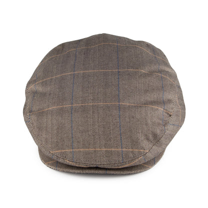 Gorra plana Burgess de Jaxon & James - Mezcla Marrón
