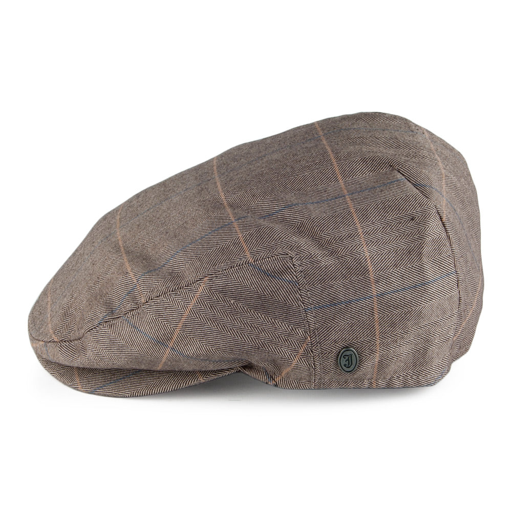 Gorra plana Burgess de Jaxon & James - Mezcla Marrón