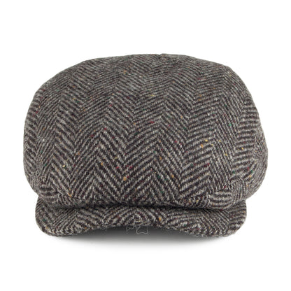 Gorra plana visera prolongada Donegal Windsor de Failsworth -Antracita