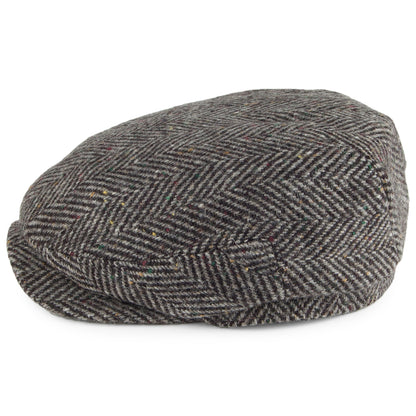 Gorra plana visera prolongada Donegal Windsor de Failsworth -Antracita