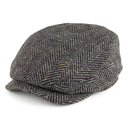 Gorra plana visera prolongada Donegal Windsor de Failsworth -Antracita