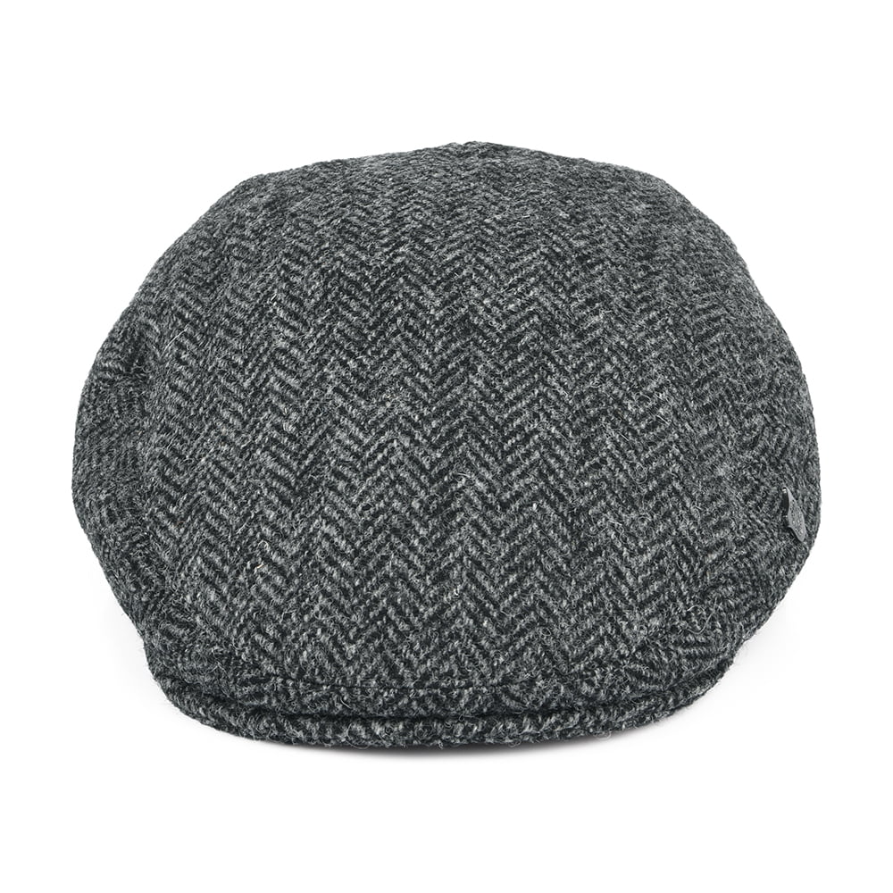 Gorra plana Stornoway de HARRIS TWEED de Failsworth - Gris