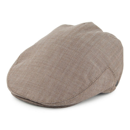 Gorra plana Chicago de diseño de espiga de Jaxon & James - Bronce