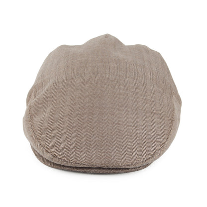 Gorra plana Chicago de diseño de espiga de Jaxon & James - Bronce