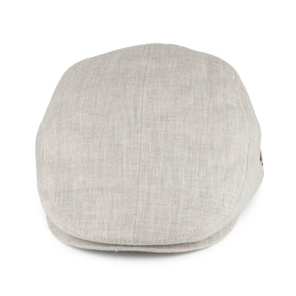 Gorra plana Harston de lino de Bailey - Beige