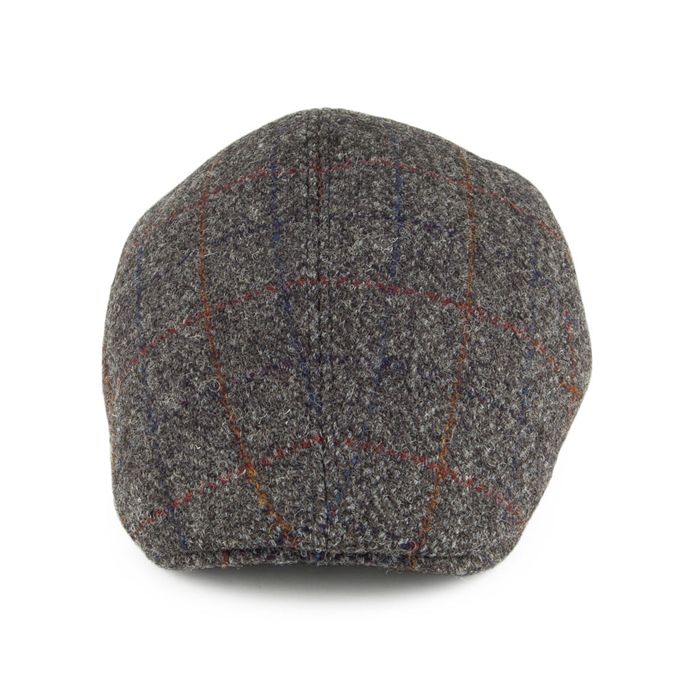 Gorra plana Ascot de HARRIS TWEED de Crambes - Gris
