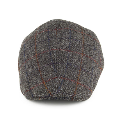 Gorra plana Ascot de HARRIS TWEED de Crambes - Gris
