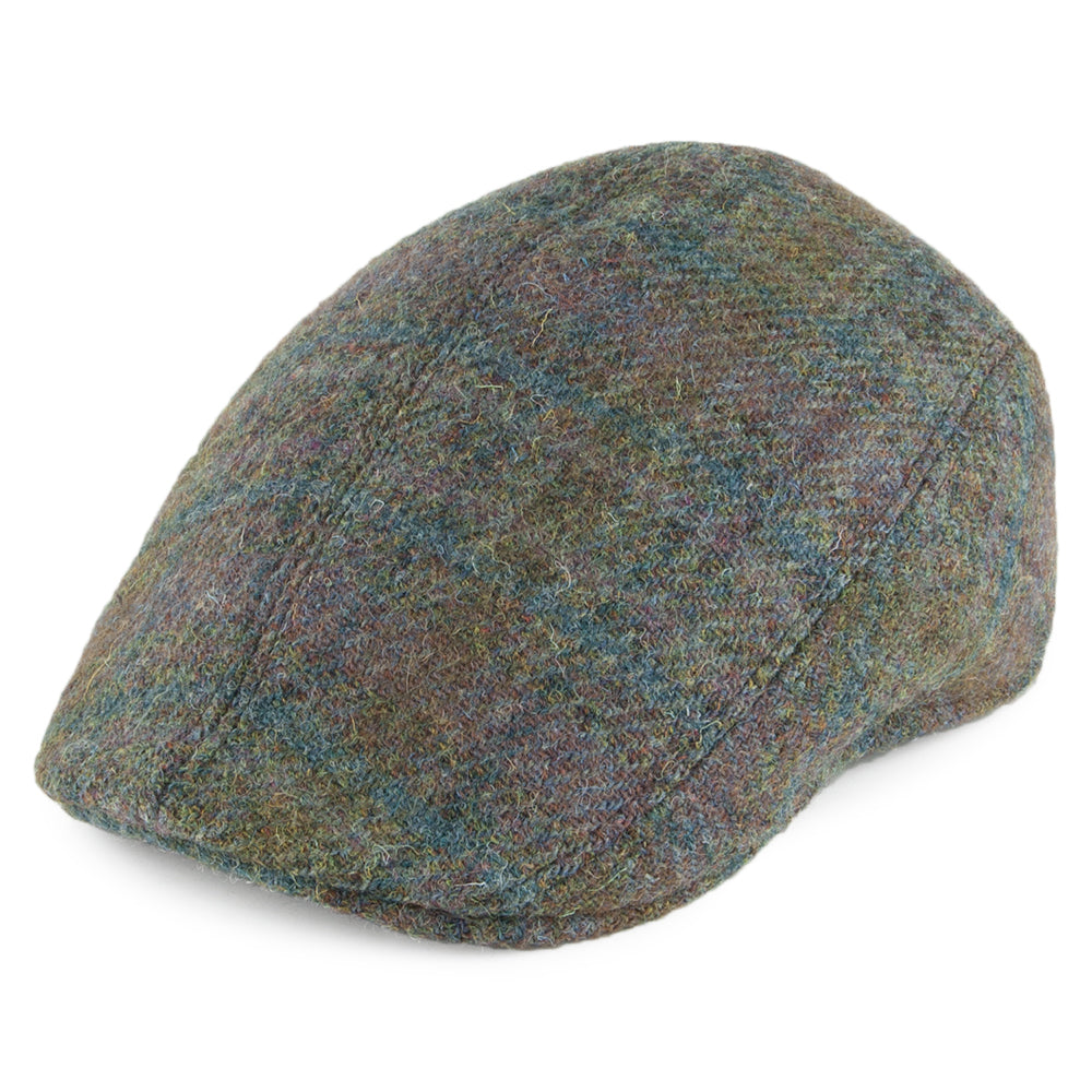 Gorra plana Ascot de HARRIS TWEED de Crambes - Bosque