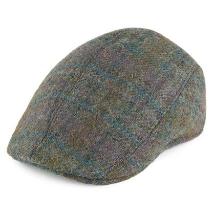 Gorra plana Ascot de HARRIS TWEED de Crambes - Bosque