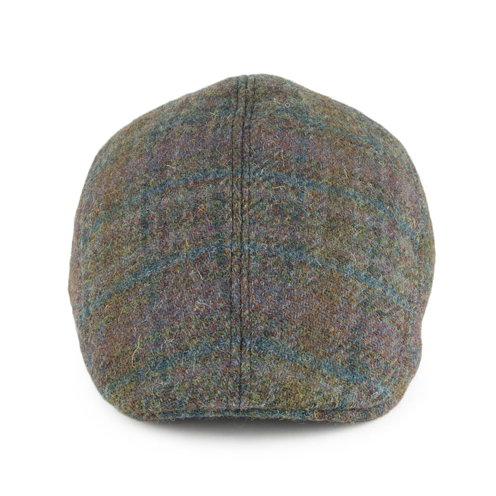 Gorra plana Ascot de HARRIS TWEED de Crambes - Bosque