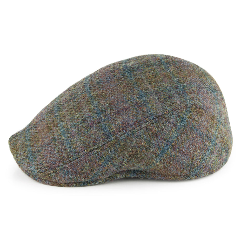 Gorra plana Ascot de HARRIS TWEED de Crambes - Bosque
