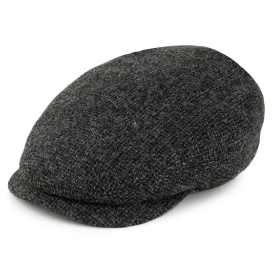 Gorra plana Julian de lana de Stetson - Gris