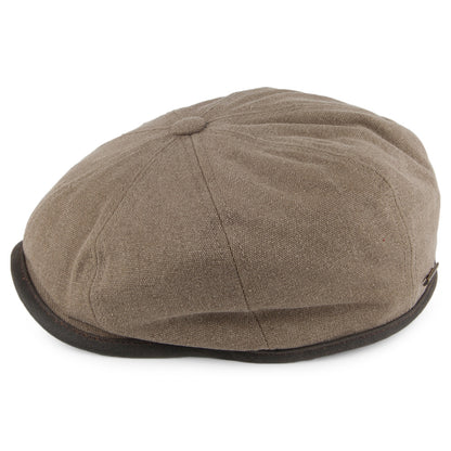 Gorra Newsboy Seward de tejido suave de Stetson - Oliva
