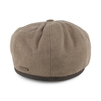 Gorra Newsboy Seward de tejido suave de Stetson - Oliva