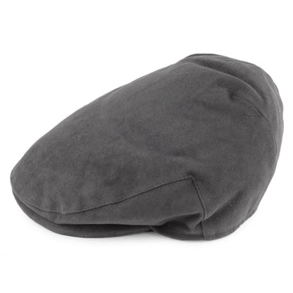 Gorra plana de tela suave de algodón de Christys Hats - Gris