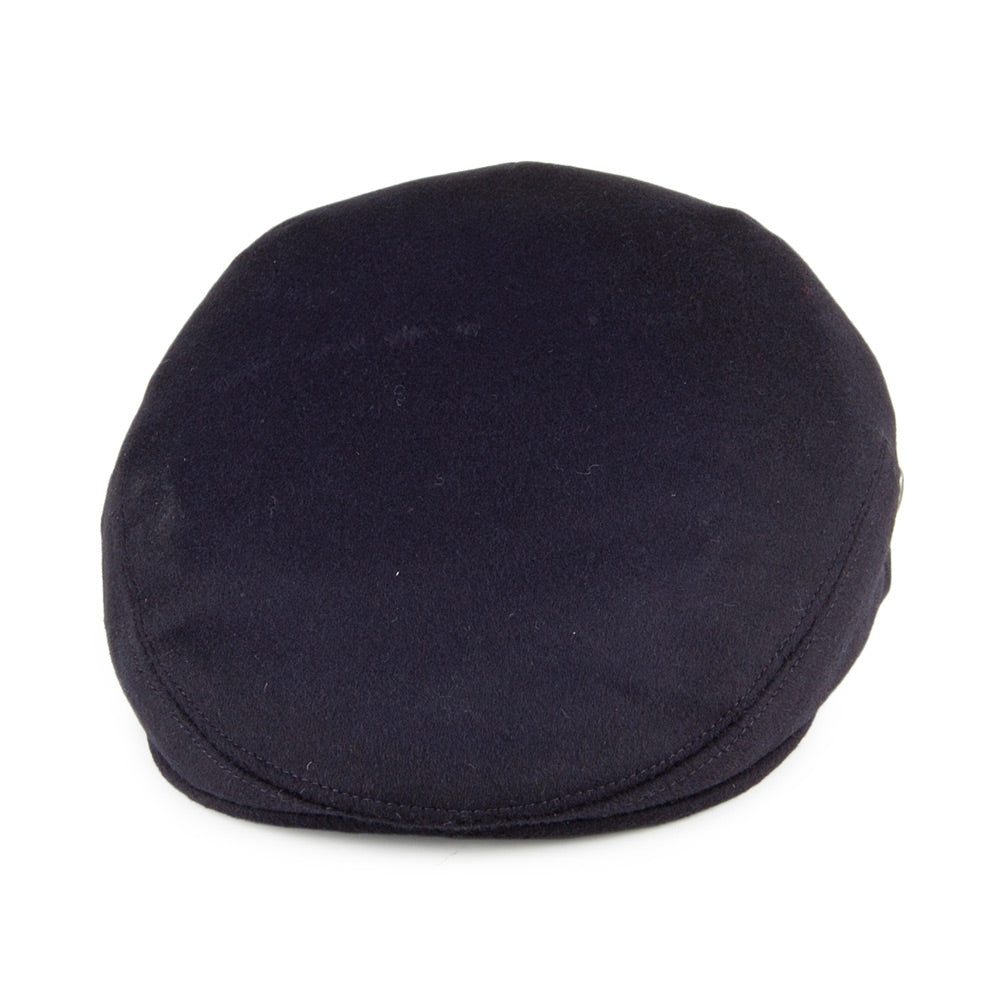 Gorra plana de lana Loden de City Sport - Azul Marino
