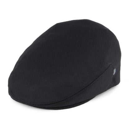 Gorra Plana de cachemira pura de City Sport - Negro