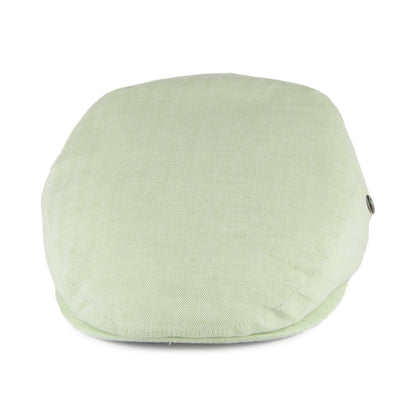 Gorra plana diseño de espiga de lino-algodón de City Sport - Menta