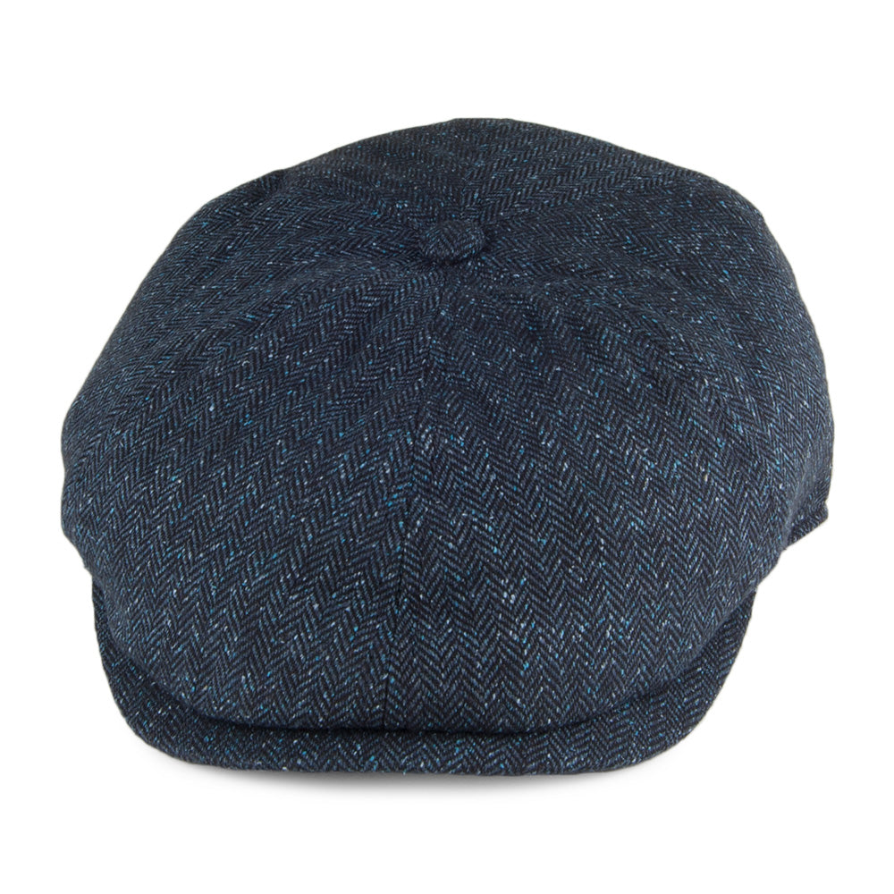 Gorra Newsboy Hudson mezcla de seda de Failsworth - Azul
