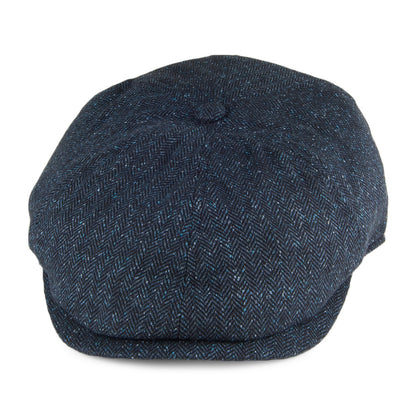 Gorra Newsboy Hudson mezcla de seda de Failsworth - Azul
