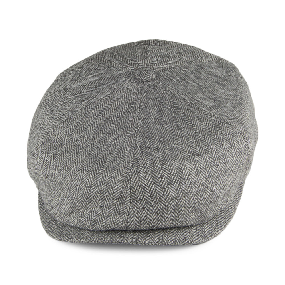 Gorra Newsboy Hudson mezcla de seda de Failsworth - Gris