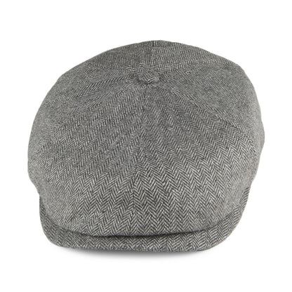 Gorra Newsboy Hudson mezcla de seda de Failsworth - Gris