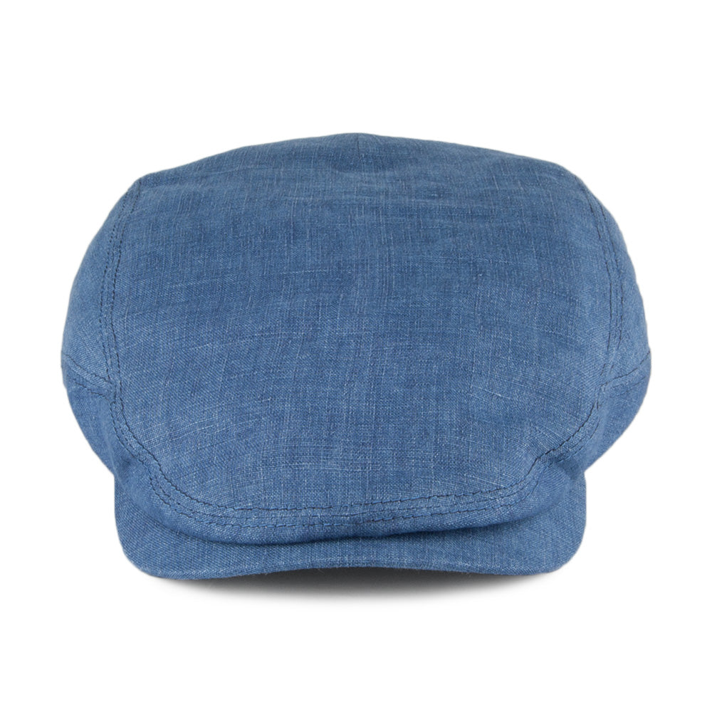 Gorra plana Driver de lino de Stetson - Vaquero
