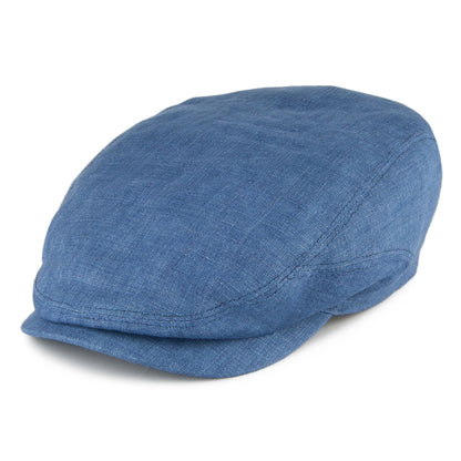 Gorra plana Driver de lino de Stetson - Vaquero