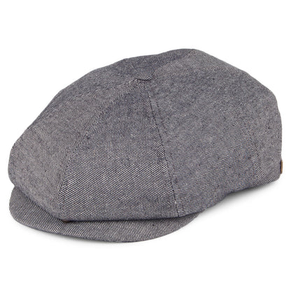 Gorra Newsboy Brood de Brixton - Azul-Vaquero