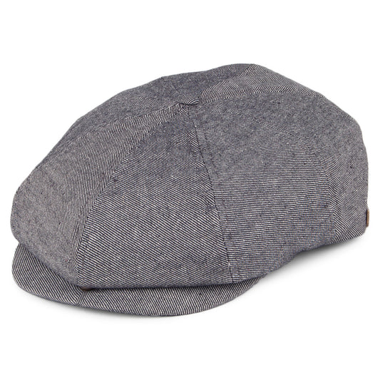 Gorra Newsboy Brood de Brixton - Azul-Vaquero