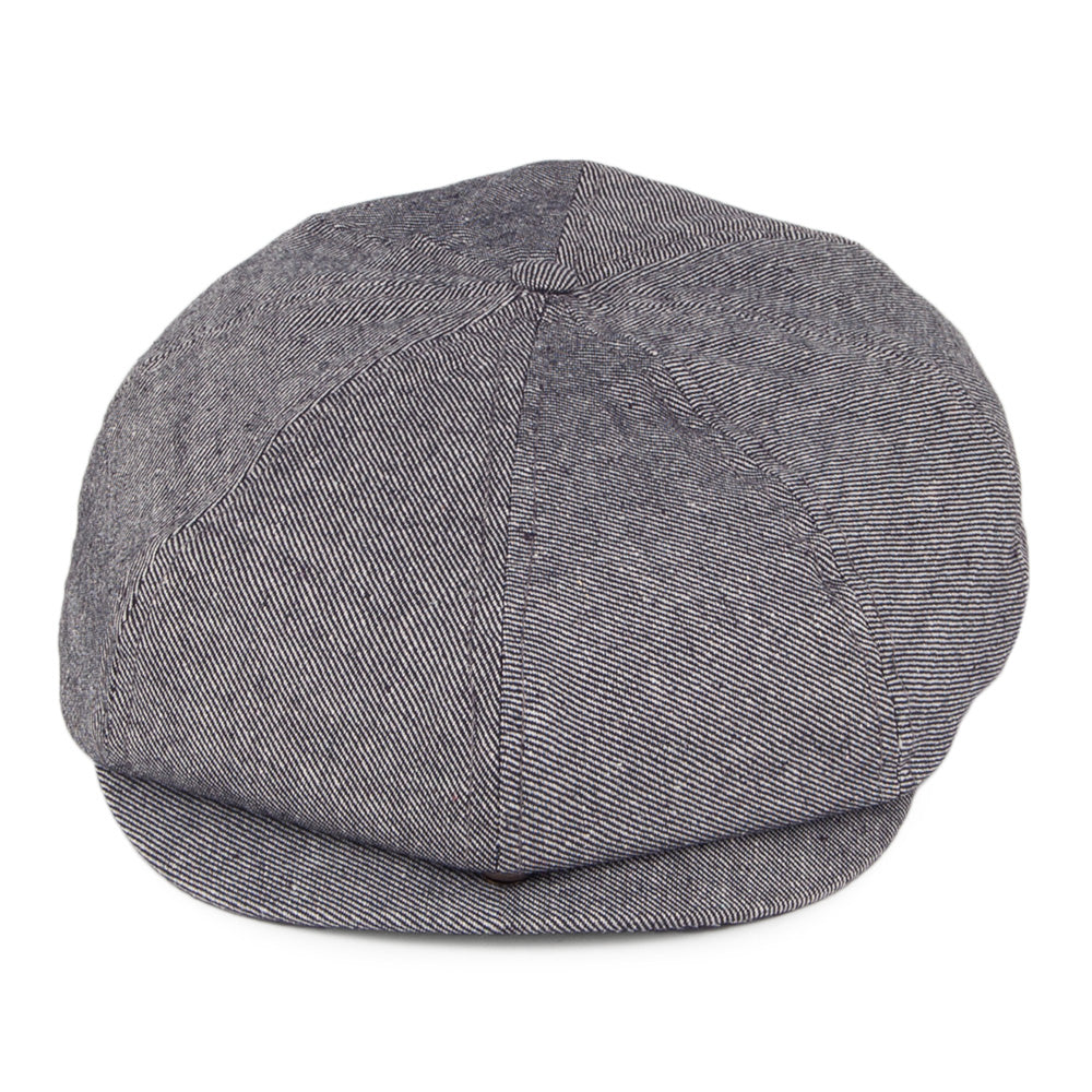 Gorra Newsboy Brood de Brixton - Azul-Vaquero