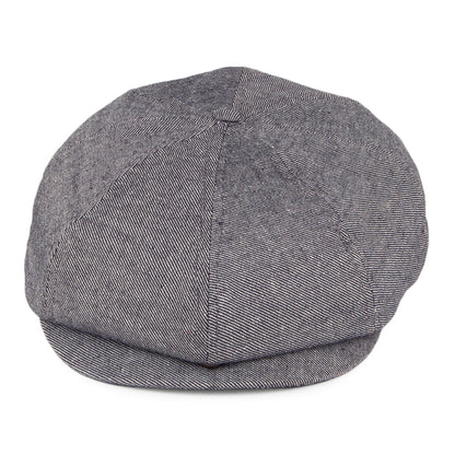 Gorra Newsboy Brood de Brixton - Azul-Vaquero