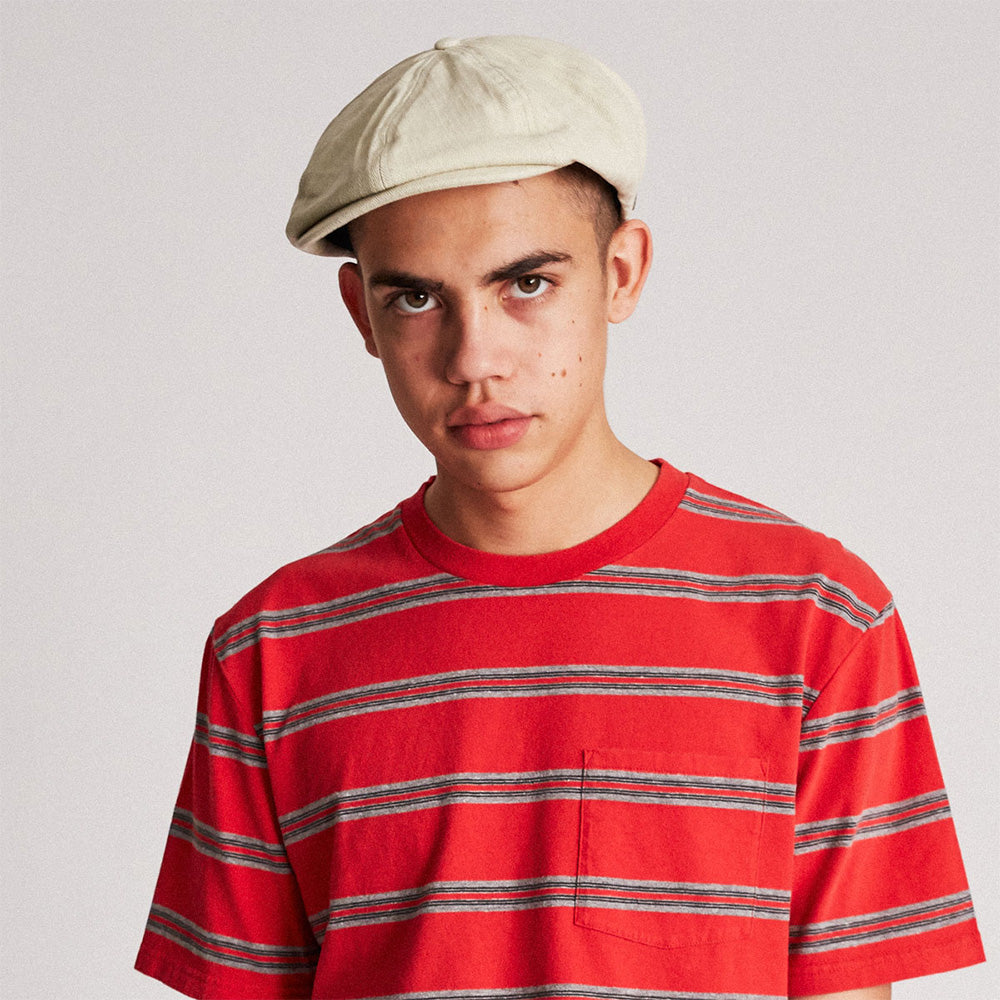 Gorra Newsboy Brood de Brixton - Hueso