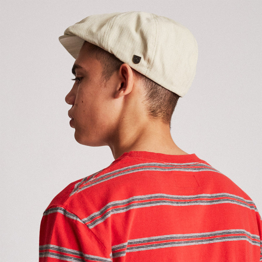 Gorra Newsboy Brood de Brixton - Hueso