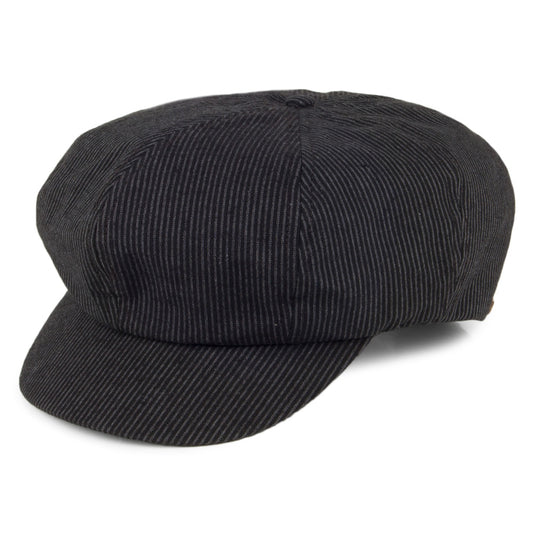 Gorra Newsboy Cal de Brixton - Azul Marino-Gris