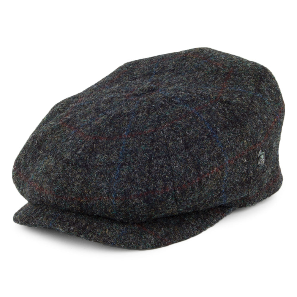 Gorra Newsboy de HARRIS TWEED de City Sport - Antracita