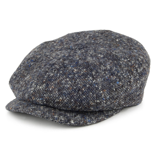 Gorra de Tweed Donegal Marl de City Sport - Azul-Gris